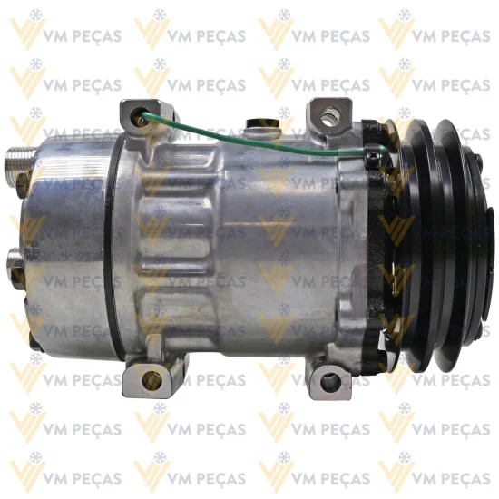 Compressor Sanden SD7H15, Passante, 2A, 12v, Horizontal 8x10[importado]