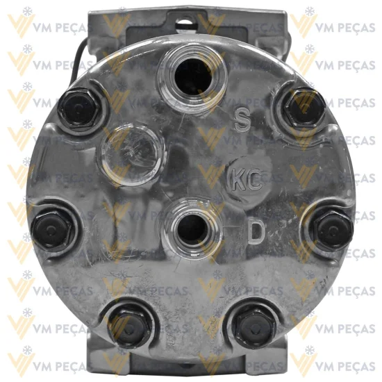 Compressor Sanden SD7H15, Passante, 2A, 12v, Horizontal 8x10[importado]