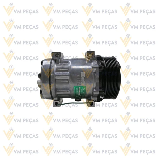 Compressor Sanden SD7H15, Passante, 8pk 119mm, 24v, Flex [importado]