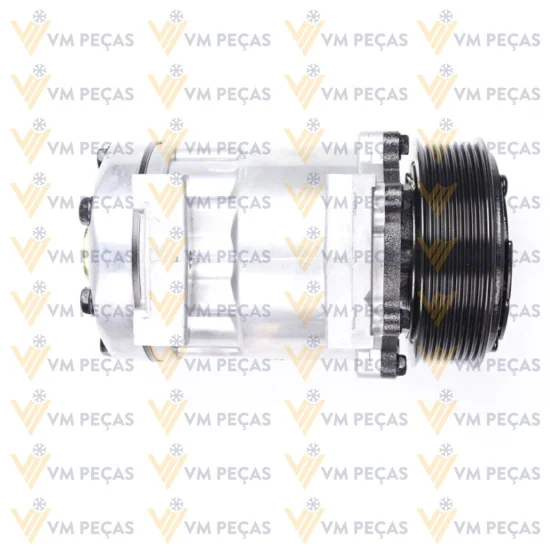 Compressor Sanden SD7H15, Passante, 8pk 119mm, 24v, Flex [importado]
