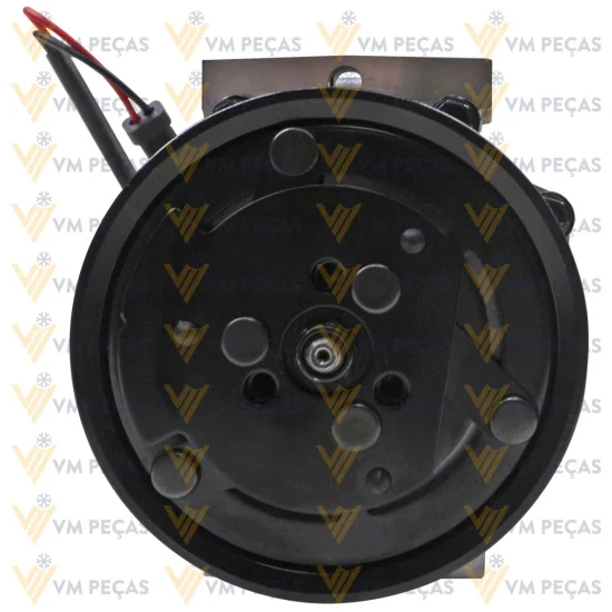 Compressor Sanden SD7H15, Passante, 8pk 124mm, 12v, JCB 535, 540 [importado]