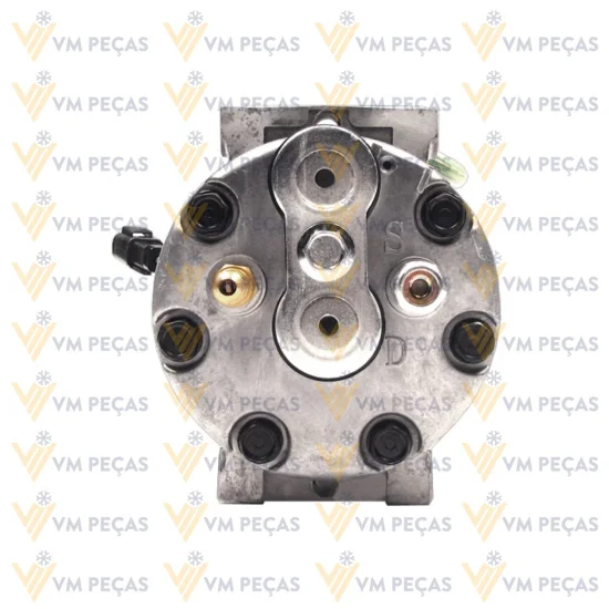 Compressor Sanden SD7H15, Passante, Caterpillar, 8pk 152mm, 24v [importado]