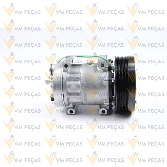 Compressor Sanden SD7H15, Passante, Caterpillar, 8pk 152mm, 24v [importado]