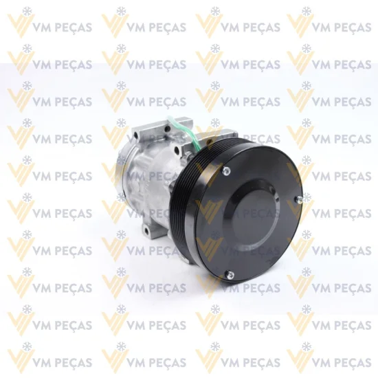 Compressor Sanden SD7H15, Passante, Caterpillar, 8pk 152mm, 24v [importado]