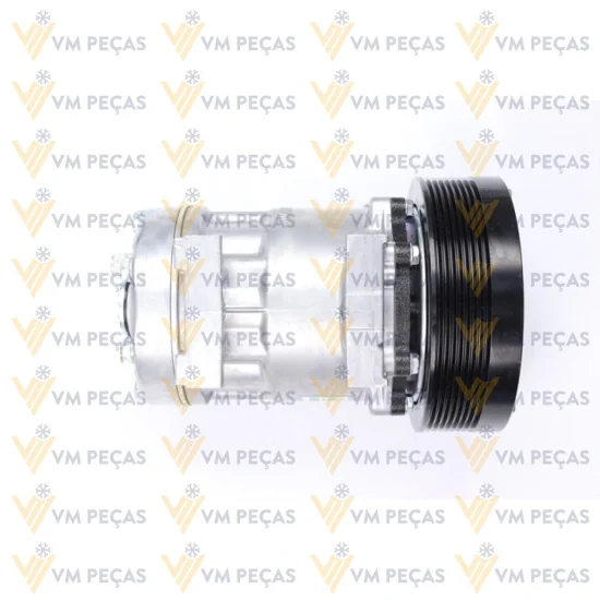 Compressor Sanden SD7H15, Passante, Caterpillar, 8pk 152mm, 24v [importado]