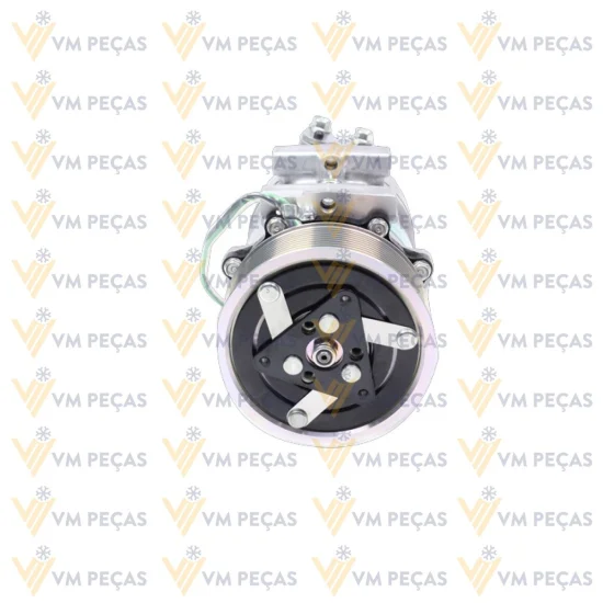 Compressor Sanden SD7H15, Passante, Scania, 10pk, 24v [importado]