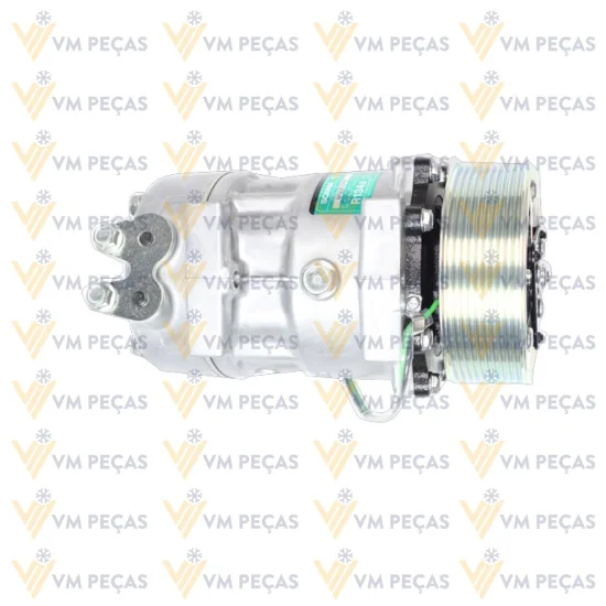 Compressor Sanden SD7H15, Passante, Scania, 10pk, 24v [importado]