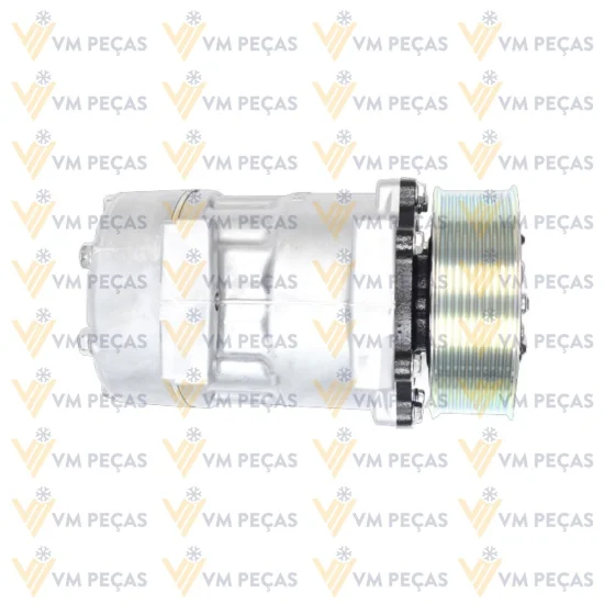 Compressor Sanden SD7H15, Passante, Scania, 10pk, 24v [importado]