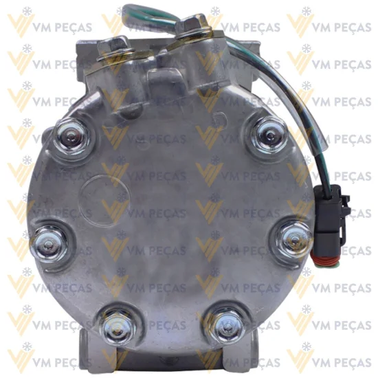Compressor Sanden SD7H15, Passante, Scania, 10pk, 24v [importado]