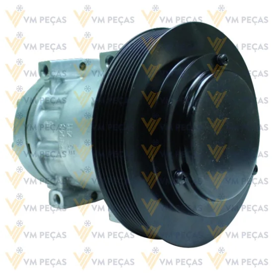 Compressor Sanden SD7H15, Passante, Volvo, 8pk 180mm, 24v [importado]
