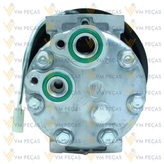 Compressor Sanden SD7H15, Passante, Volvo, 8pk 180mm, 24v [importado]