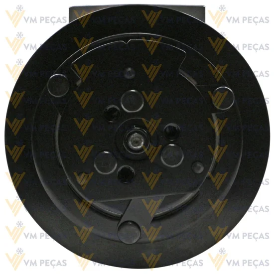 Compressor Sanden SD7H15, Passante, Volvo FH, 8pk 136mm, 24v [importado]