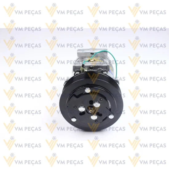 Compressor Sanden SD7H15, Passante, Volvo FH, 8pk 136mm, 24v [importado]