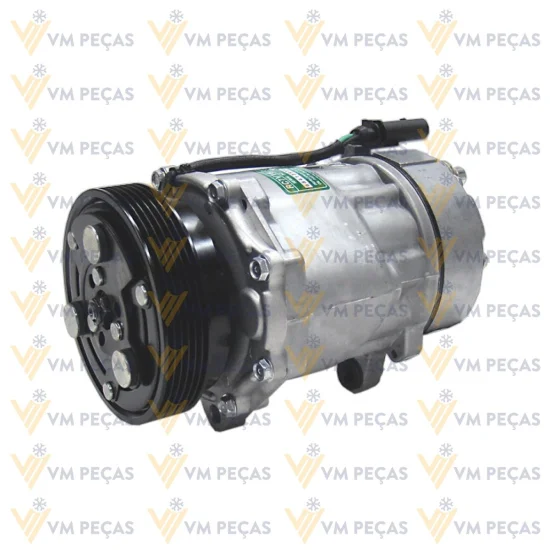 Compressor Sanden SD7V16 VW Golf 2001> /Audi A3 2001 6pk 119mm [importado]