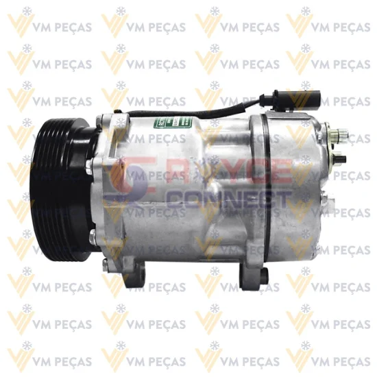 Compressor Sanden SD7V16 VW Golf 2001> /Audi A3 2001 6pk 119mm [importado]