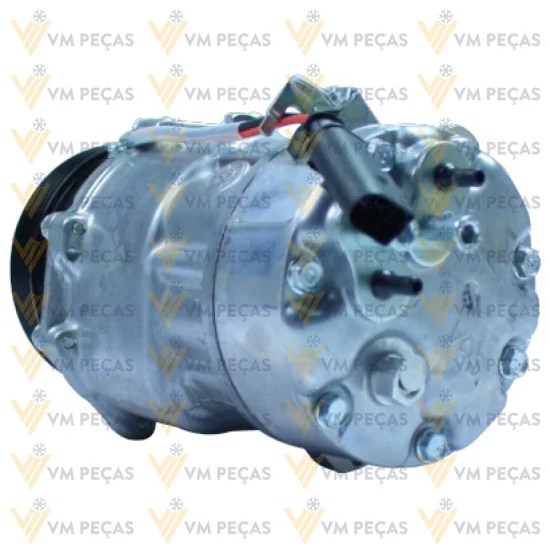 Compressor Sanden SD7V16 VW Golf 2001> /Audi A3 2001 6pk 119mm [importado]