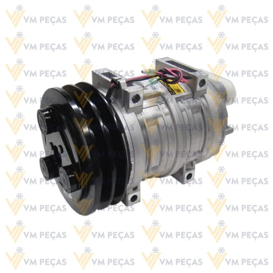 Compressor Seltec TM21, Passante, 2A, 12v, Caterpillar 416E [importado]