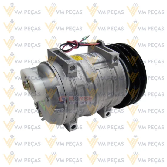 Compressor Seltec TM21, Passante, 2A, 12v, Caterpillar 416E [importado]