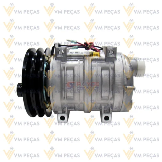 Compressor Seltec TM21, Passante, 2A, 12v, Caterpillar 416E [importado]