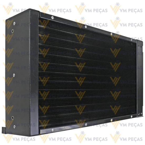 Condensador Caterpillar Pa Carregadeira 988G, 988H [Tubo Aleta] [Aluminio]
