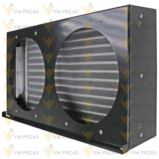 Condensador Caterpillar Pa Carregadeira 988G, 988H [Tubo Aleta] [Aluminio]