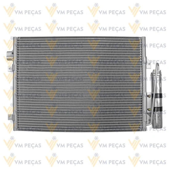 Condensador Renault Logan, Sandero >2013, Clio, Kangoo [Saida Lisa]