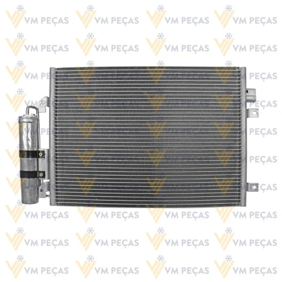 Condensador Renault Logan, Sandero >2013, Clio, Kangoo [Saida Lisa]