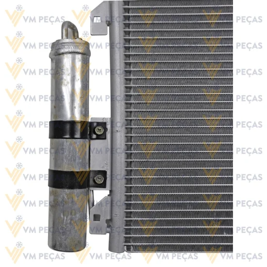 Condensador Renault Logan, Sandero >2013, Clio, Kangoo [Saida Lisa]