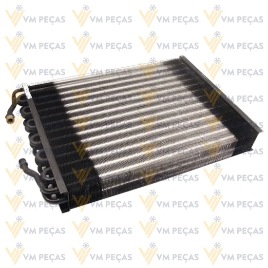 Condensador Universal 14x18 Saida Curva [Aleta] [3 Fileiras]