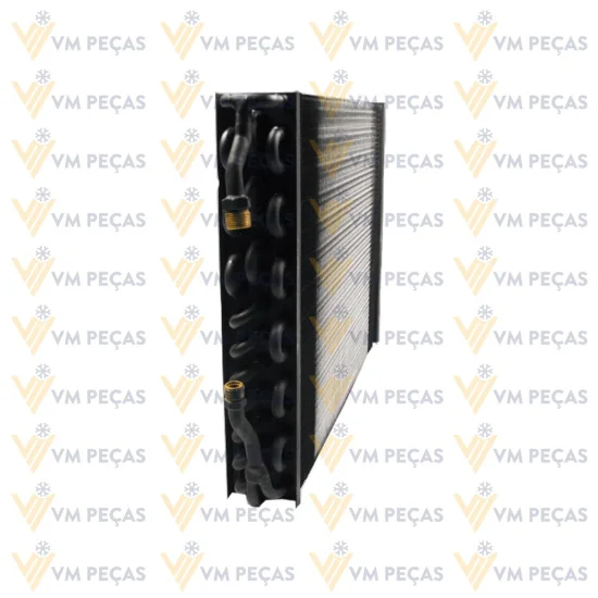 Condensador Universal 14x18 Saida Curva [Aleta] [3 Fileiras]