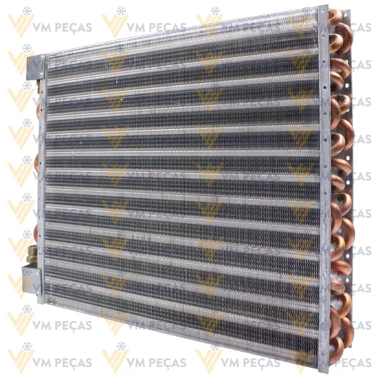 Condensador Universal 14x18 Saida Curva [Aleta] [3 Fileiras]