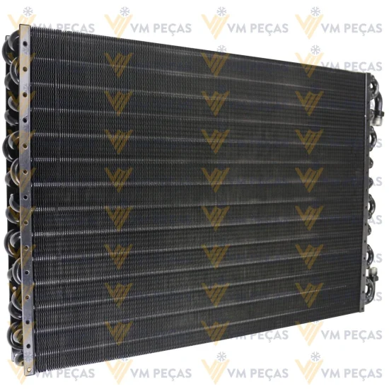 Condensador Universal 14x20 Saida Curva [Aleta] [3 Fileiras]