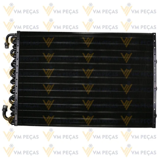 Condensador Universal 14x20 Saida Curva [Aleta] [3 Fileiras]