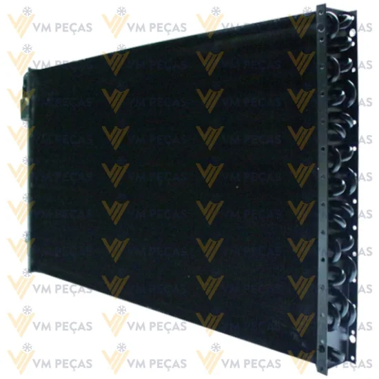 Condensador Universal 14x24 Saida Curva 3 Filas [Tubo Aleta]