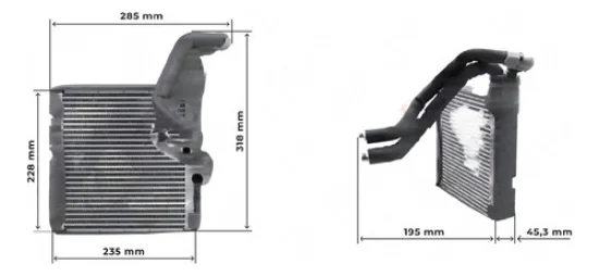 Evaporador Ford Fiesta Titanium 2011>, EcoSport 2011>