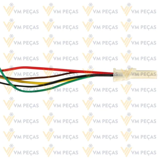 Conector para Comando A/C VW Gol, Parati, Saveiro G3, G4 2000 a 2007, Constellation