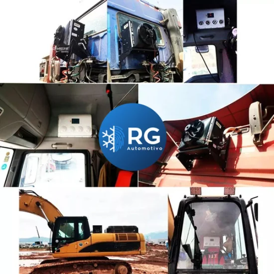 Ar Condicionado Teto Caminhões/ Tratores Agrícolas 24v