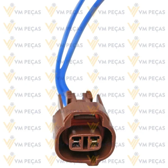 Conector para Pressostato Toyota Corolla, Hilux Sw4 /Ford Cargo /Caterpillar /VW Constellation [2 Vias]