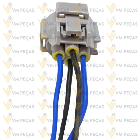 Conector para Pressostato Vw Gol, Parati, Saveiro G3, G4 2000 a 2007 /Fiat Uno Fire >2009, Tempra, Tipo /Lifan X60