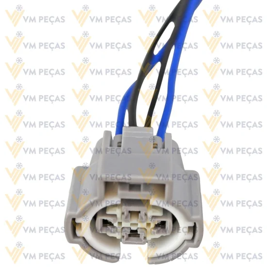 Conector para Pressostato Vw Gol, Parati, Saveiro G3, G4 2000 a 2007 /Fiat Uno Fire >2009, Tempra, Tipo /Lifan X60