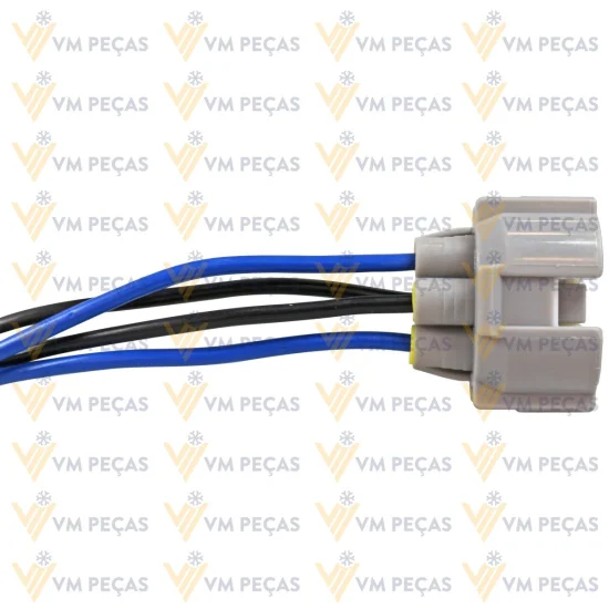 Conector para Pressostato Vw Gol, Parati, Saveiro G3, G4 2000 a 2007 /Fiat Uno Fire >2009, Tempra, Tipo /Lifan X60