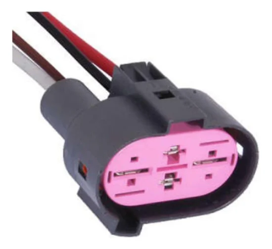 Conector para Resistencia do Eletroventilador Chevrolet Meriva [4 Vias] [Rainha]