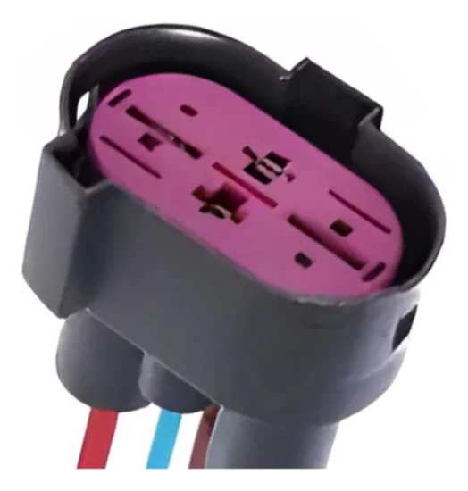 Conector para Resistencia do Eletroventilador Chevrolet Meriva [4 Vias] [Rainha]