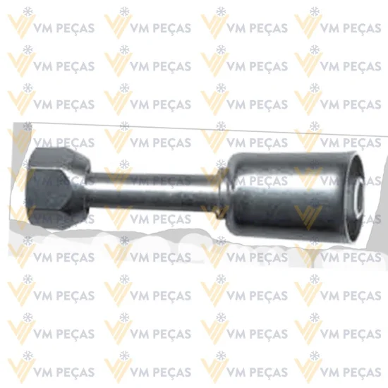 Conexao Flare Aluminio 10 Reta [com Clip]