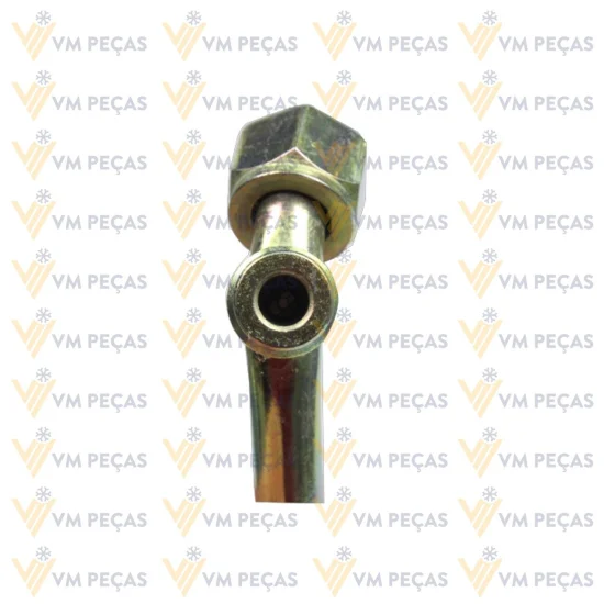 Conexao Oring Aço 8x45 com Ventil R134 [com Clip]