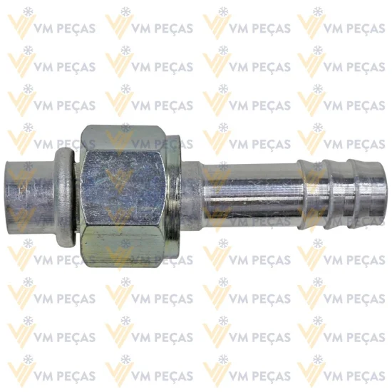 Conexao Oring Aluminio 10 Reta
