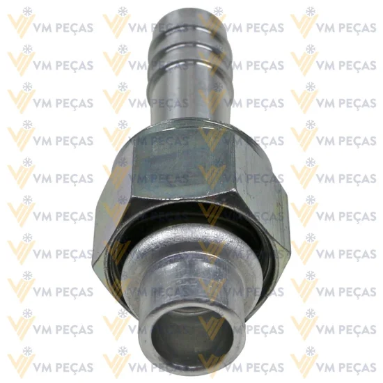 Conexao Oring Aluminio 10 Reta