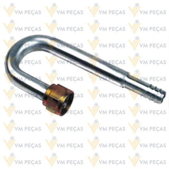 Conexao Oring Aluminio 10x180 [com Clip]