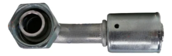 Conexao Oring Aluminio 10x90 [com Clip]