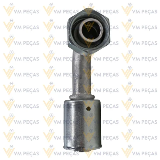 Conexao Oring Aluminio 10x90 [com Clip]